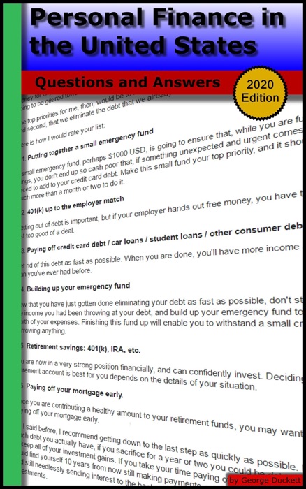 Personal Finance in the United States: Questions and Answers (2020 Edition)