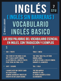 Inglés (Inglés Sin Barreras) Vocabulario Inglés Basico - 7 - STU