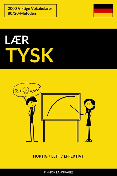 Lær Tysk: Hurtig / Lett / Effektivt: 2000 Viktige Vokabularer