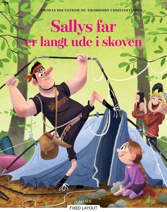 Sallys far er langt ude i skoven