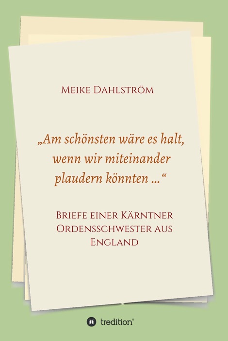 Am schönsten wäre es halt, wenn wir miteinander plaudern könnten …