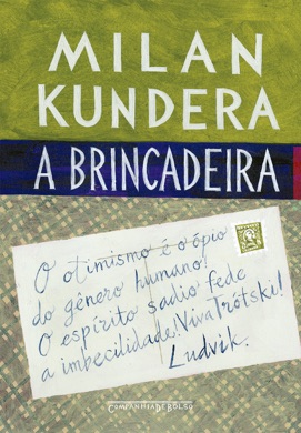 Capa do livro A brincadeira de Milan Kundera