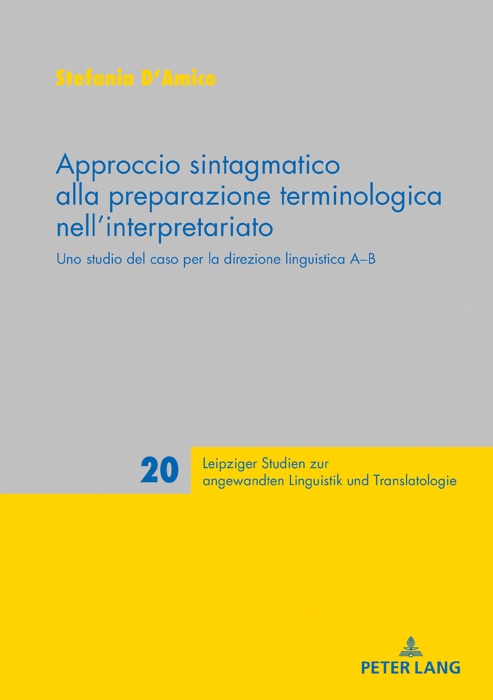 Approccio sintagmatico alla preparazione terminologica nellinterpretariato