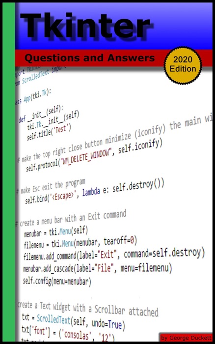 Tkinter: Questions and Answers (2020 Edition)