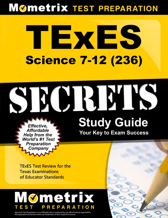 TExES Science 7-12 (236) Secrets Study Guide