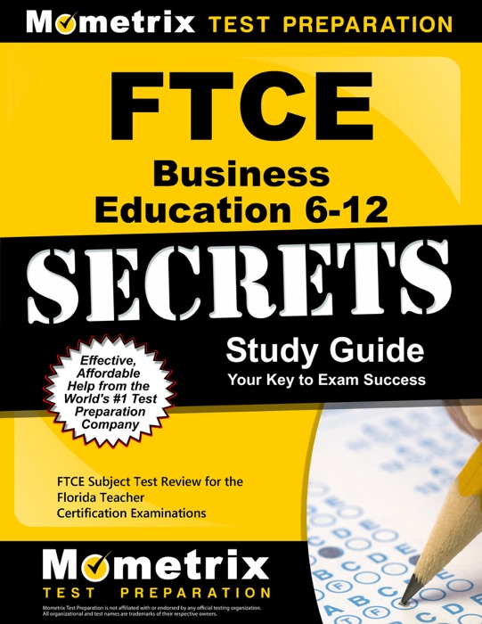 FTCE Business Education 6-12 Secrets Study Guide