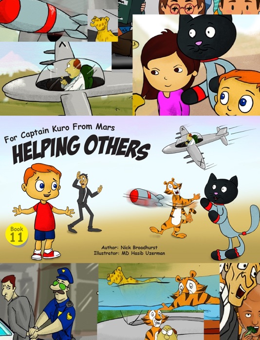 Captain Kuro From Mars Helping Others