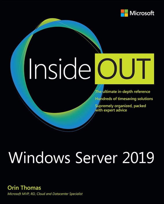 Windows Server 2019 Inside Out, 1/e