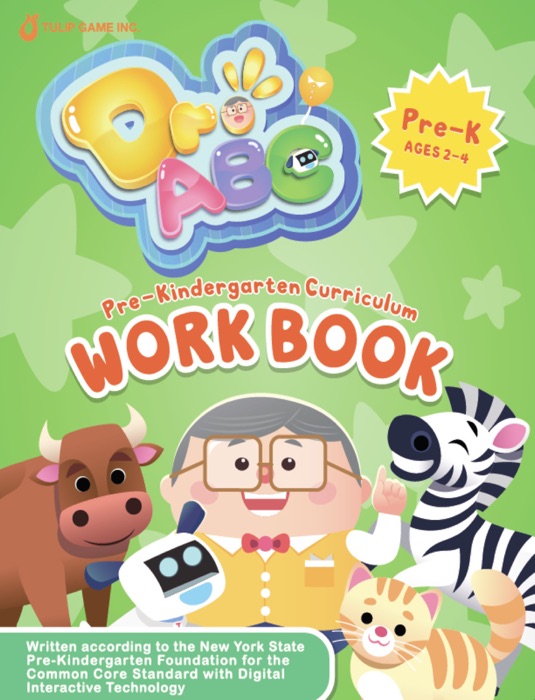 Dr. ABC: Pre-Kindergarten English Curriculum Workbook