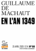 Tracts de Crise (N°58) - En l’an 1349 - Guillaume Machaut (de)