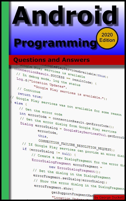 Android Programming: Questions and Answers (2020 Edition)