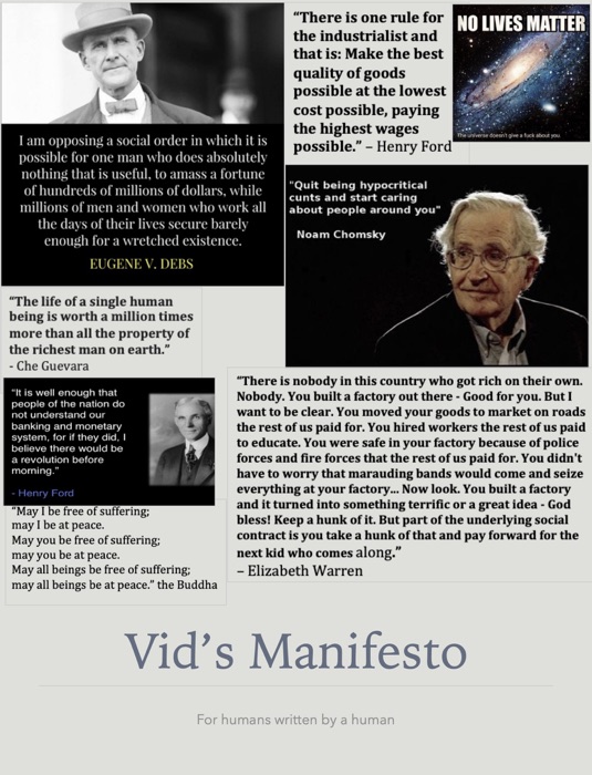 Vid’s Manifesto