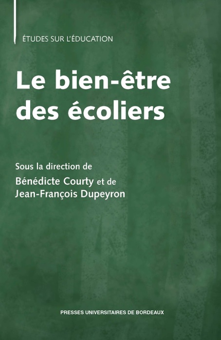 Le bien-être des écoliers