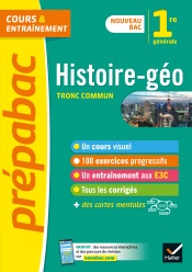 Histoire-Géographie 1re générale (tronc commun) - Prépabac