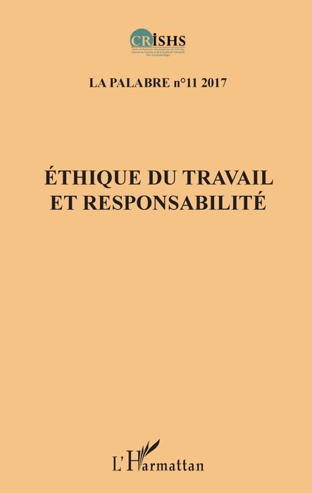 Ethique du travail et responsabilité