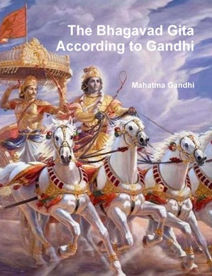 Capa do livro The Bhagavad Gita According to Gandhi de Mahatma Gandhi