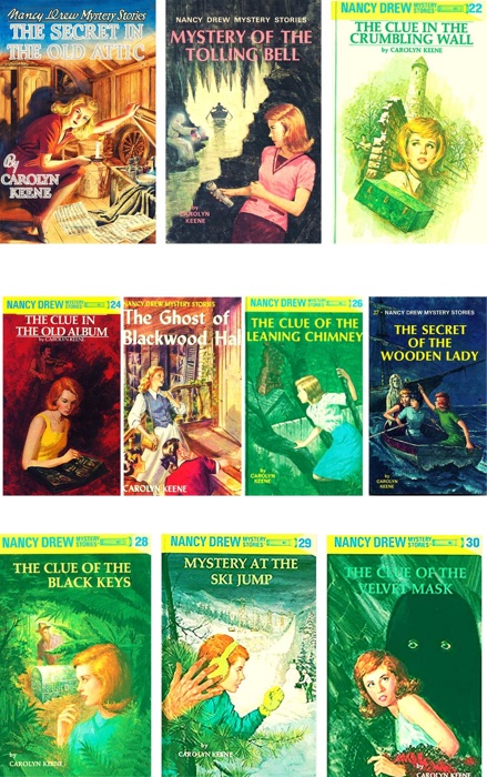 Nancy Drew Mystery Stories Collection: 21-30 Book Box Set by Carolyn Keene