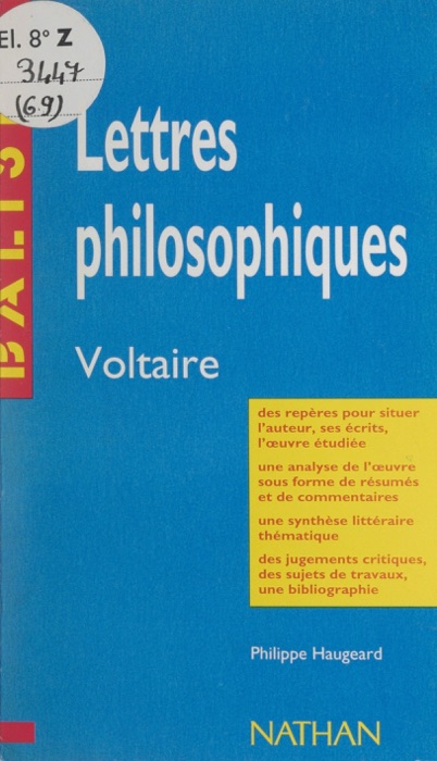 Lettres philosophiques