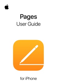 Book's Cover of Pages User Guide for iPhone