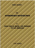 DES SCIENCES OCCULTES TOME 1 - Salverte Eusèbe