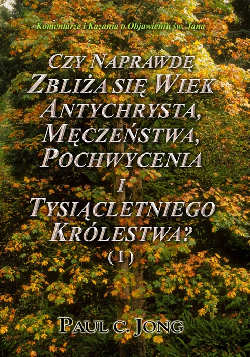 Komentarze I Kazania O Objawieniu Św. Jana -Czy Naprawdę Zbliża Się Wiek Antychrysta, Męczeństwa, Pochwycenia I Tysiącletniego Królestwa? ( I )