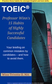Book's Cover of Professor Winn’s 15 Habits of Highly Successful TOEIC® Candidates