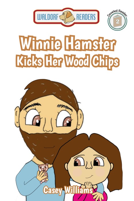 Winnie Hamster Kicks Her Wood Chips