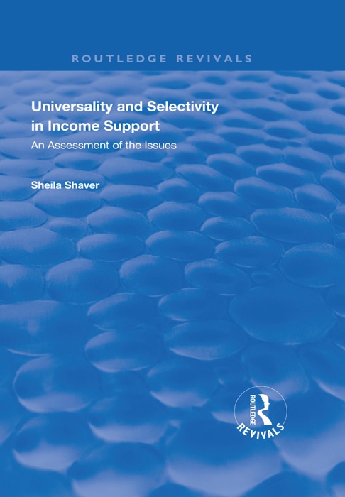 Universality and Selectivity in Income Support