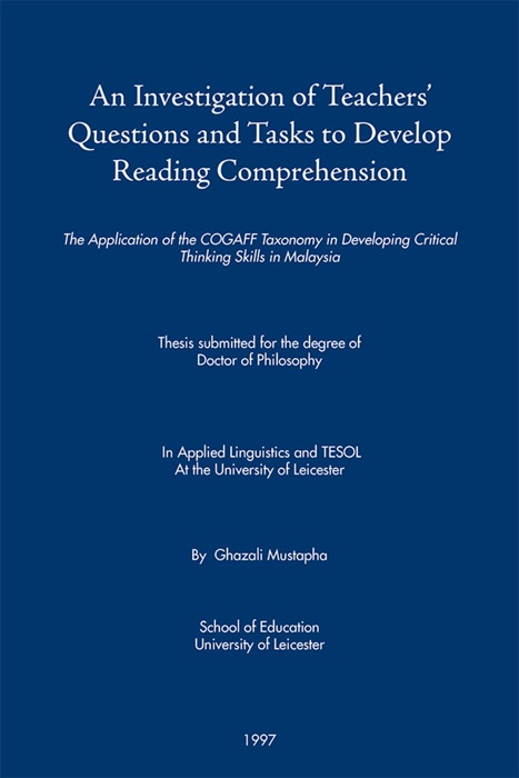 An Investigation of Teachers’ Questions and Tasks to Develop Reading Comprehension