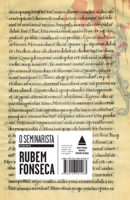 Capa do livro O Seminarista de Rubem Fonseca