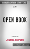 Open Book by Jessica Simpson: A Memoir by Jessica Simpson: Conversation Starters - DailysBooks