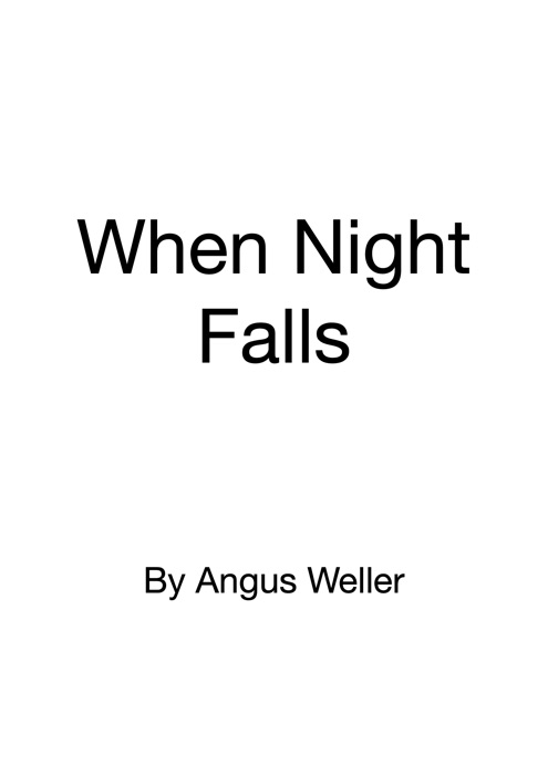 When night falls