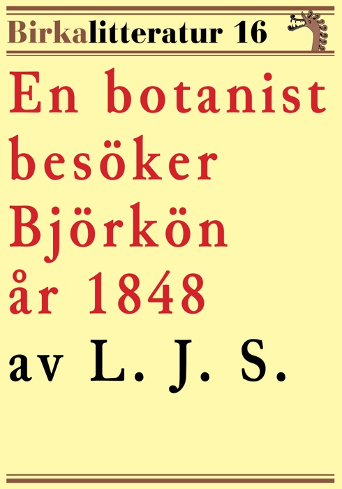 En botanist besöker Björkön år 1848