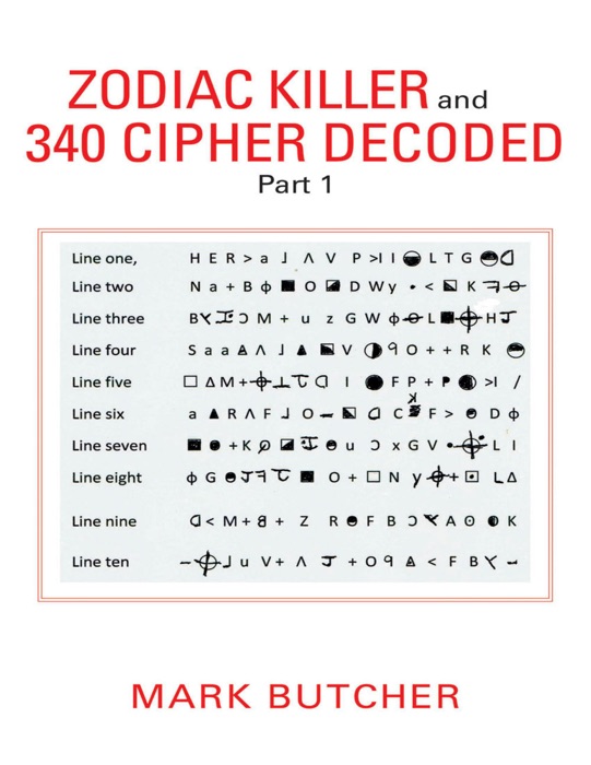 Zodiac Killer and 340 Cipher Decoded: Part 1