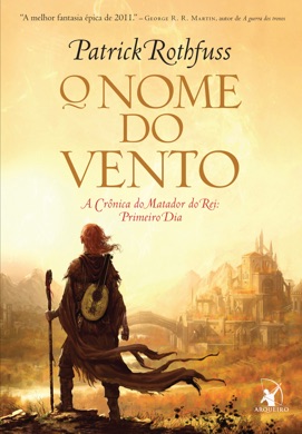 Capa do livro O Nome do Vento de Patrick Rothfuss