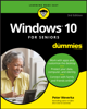 Peter Weverka - Windows 10 For Seniors For Dummies artwork
