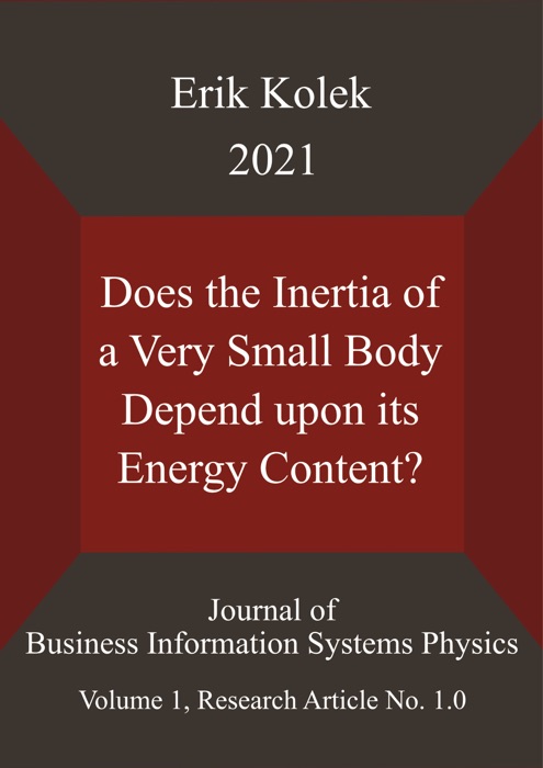 Does the Inertia of a Very Small Body Depend upon its Energy Content?