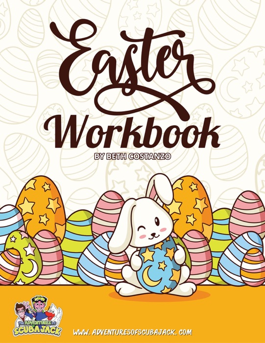 Easter Activity Workbook For Kids 3-8! An Engaging Workbook for Learing!