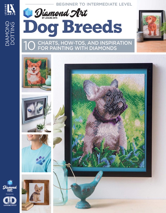 Diamond Art by Leisure Arts Dog Breeds