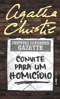 Capa do livro Convite para um Homicídio de Agatha Christie