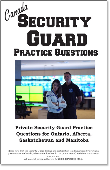 Canada Security Guard Practice Questions