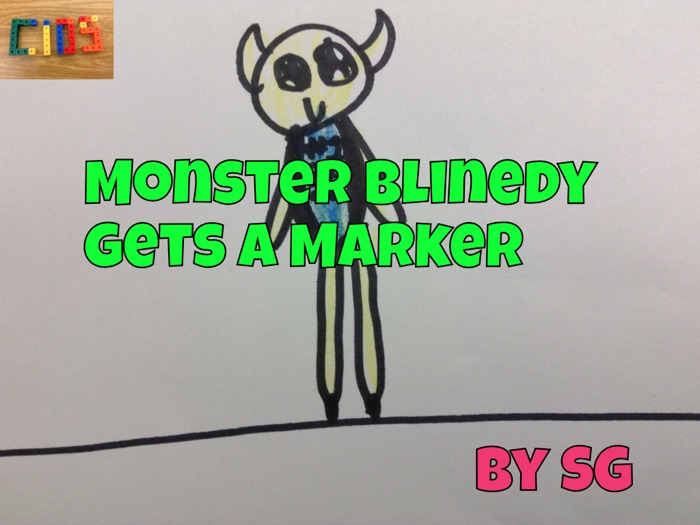 Monster Blindey Gets a Marker