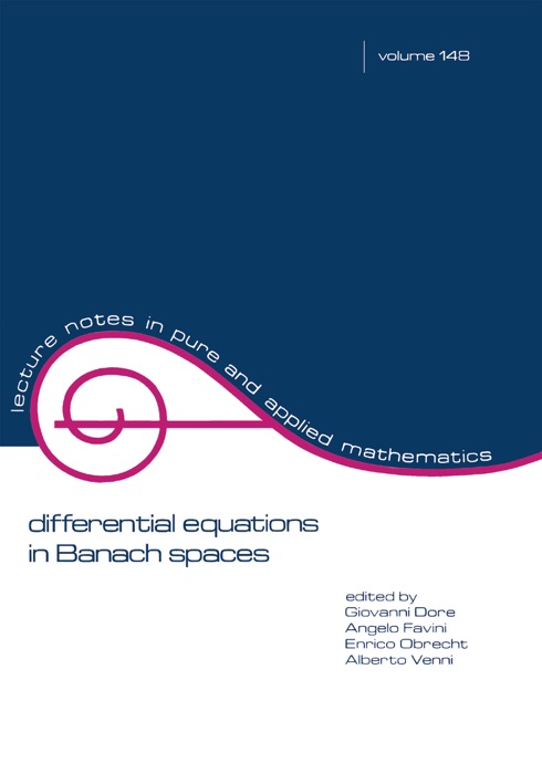 Differential Equations in Banach Spaces