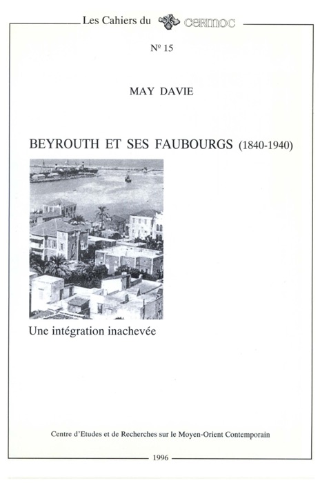 Beyrouth et ses faubourgs