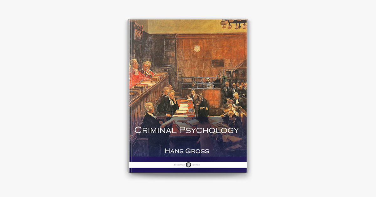 criminal psychology literature review