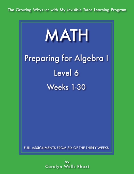 Mathematics - Preparing for Algebra I - Level 6