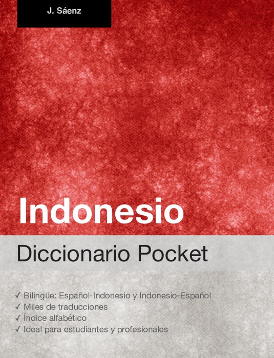 Diccionario Pocket Indonesio