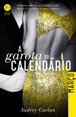 Capa do livro A Garota do Calendário: Março de Audrey Carlan