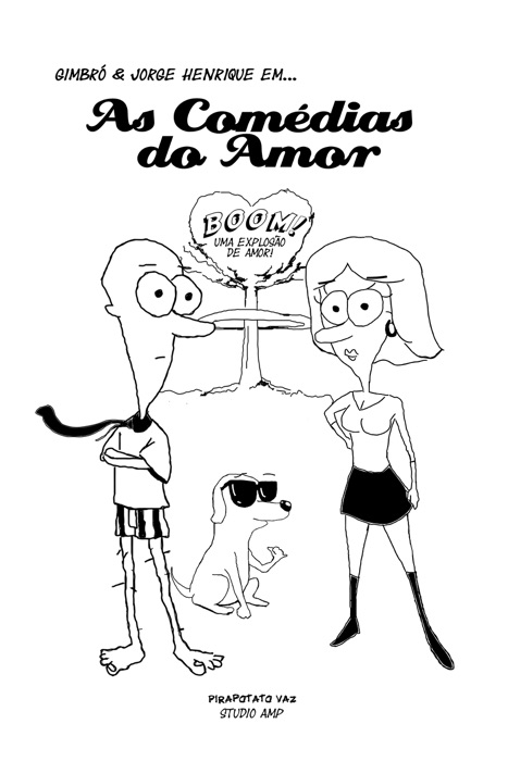 Gimbr贸 e Jorge Henrique em As Com茅dias do Amor