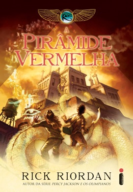 Capa do livro Série A Pirâmide Vermelha de Rick Riordan